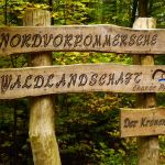 Eingangsschild in den Kronenwald